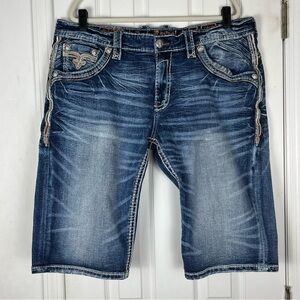 Rock Revival Men’s Denim Adriel Shorts
